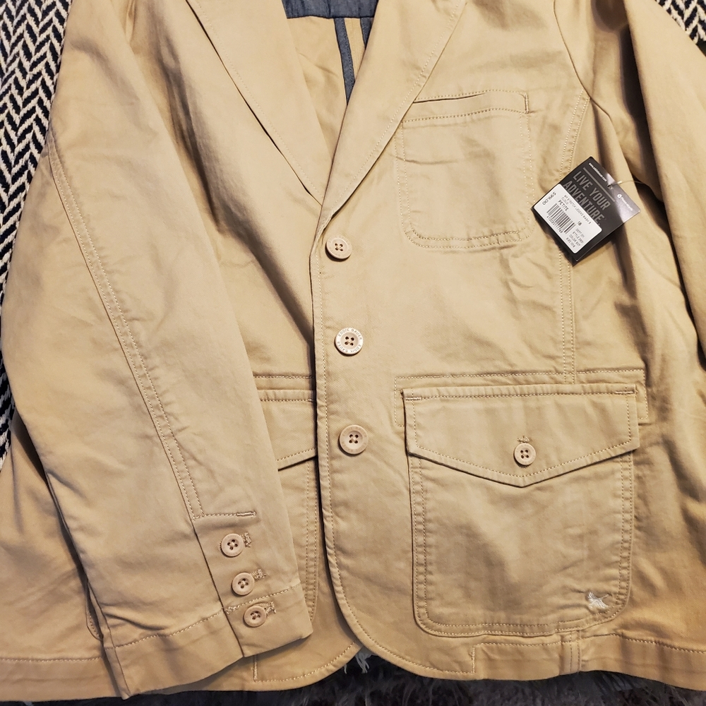 Brand new Eddie Bauer Khaki jacket!